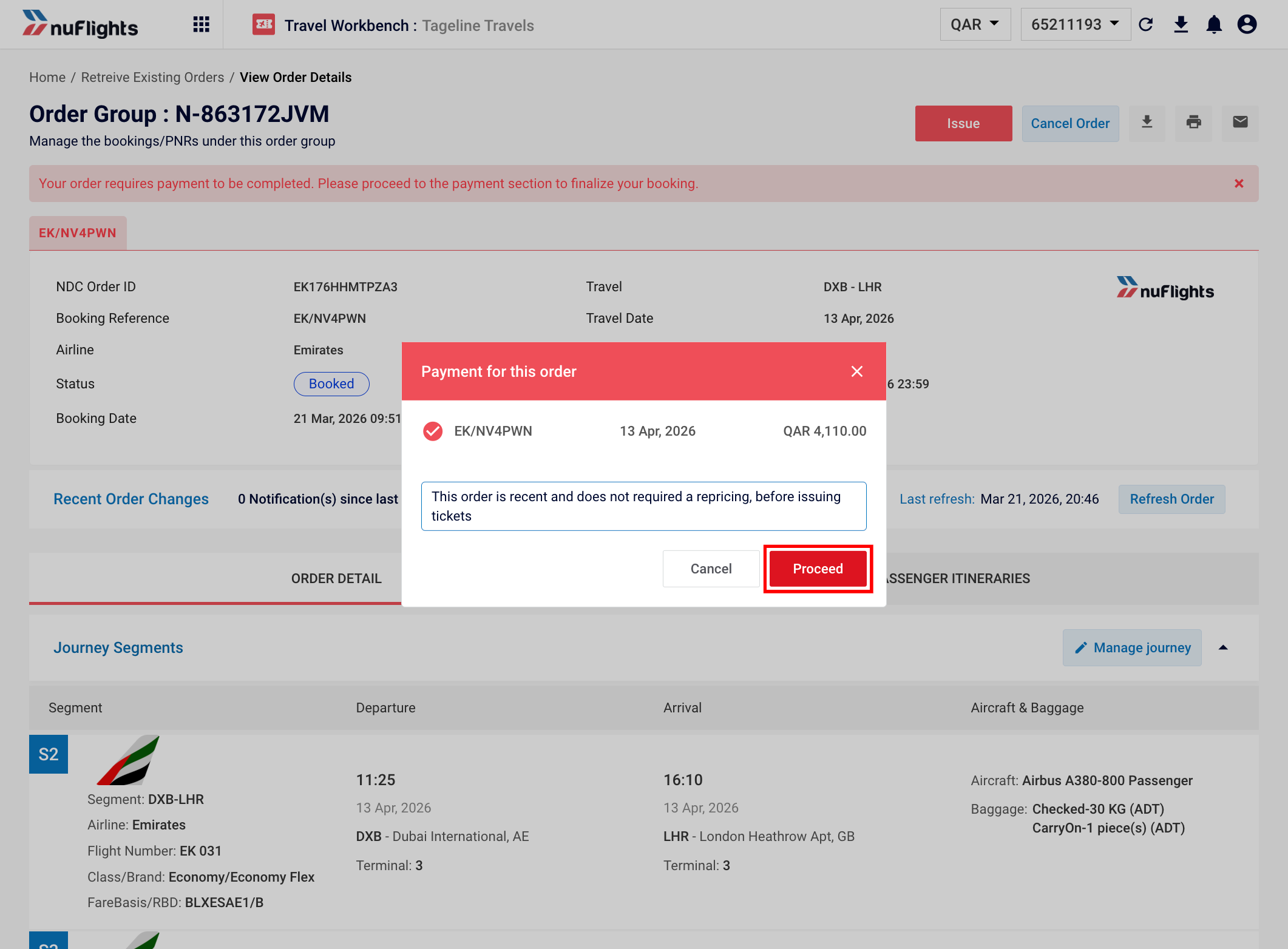 Reprice Price Check Popup