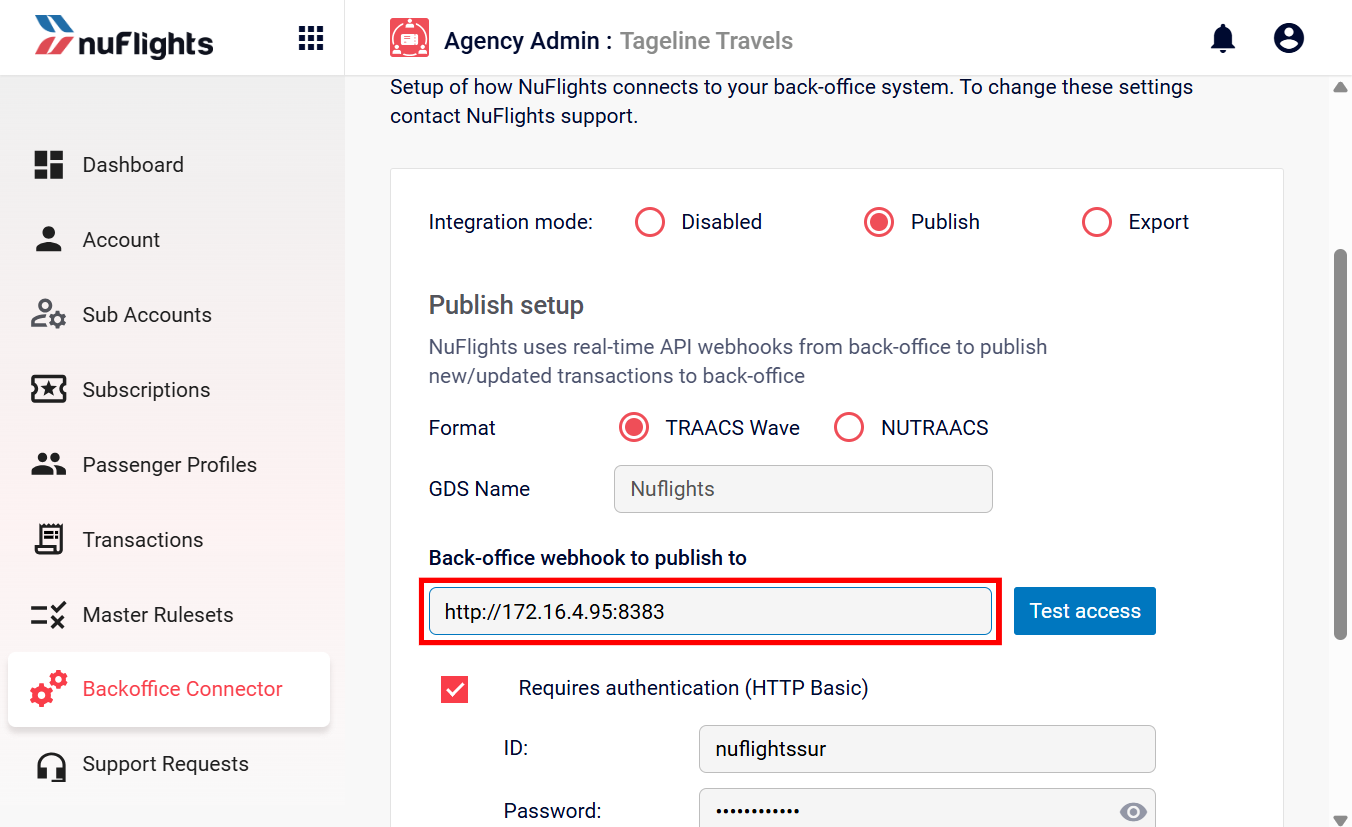 URL Setup